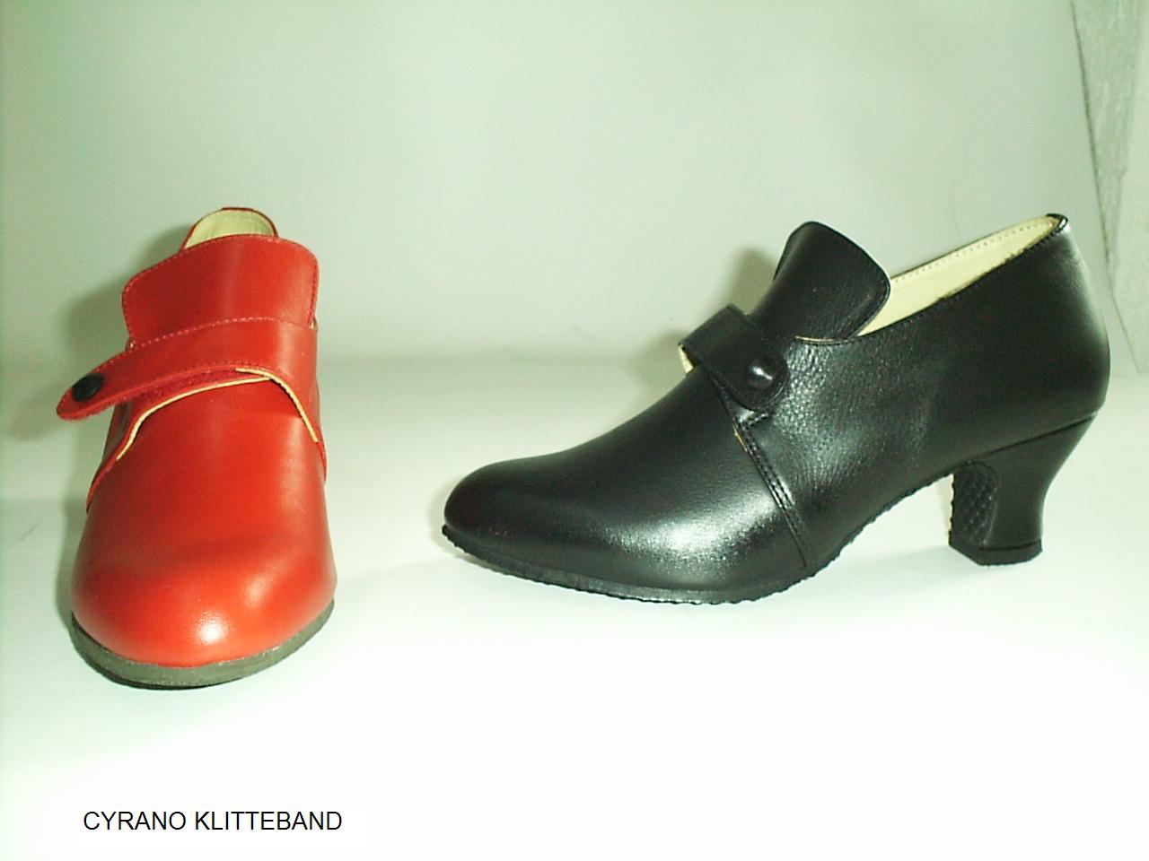 Dames knooppumps klittenband 2